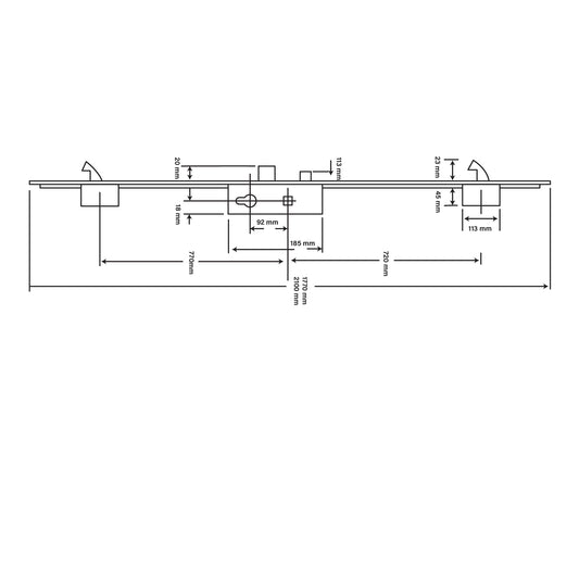 Winkhaus Cobra 2 Hook