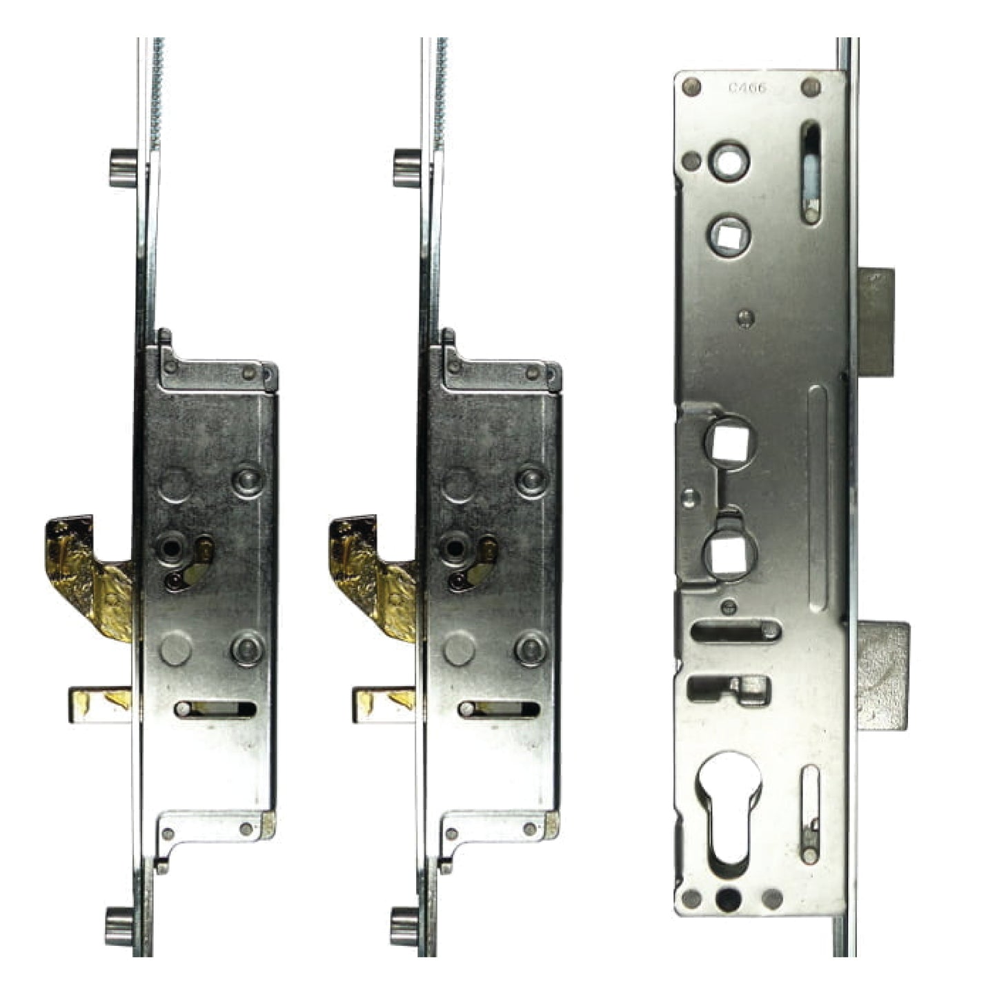 Lockmaster / Mila Master 2 Hook 4 Roller Multipoint Lock
