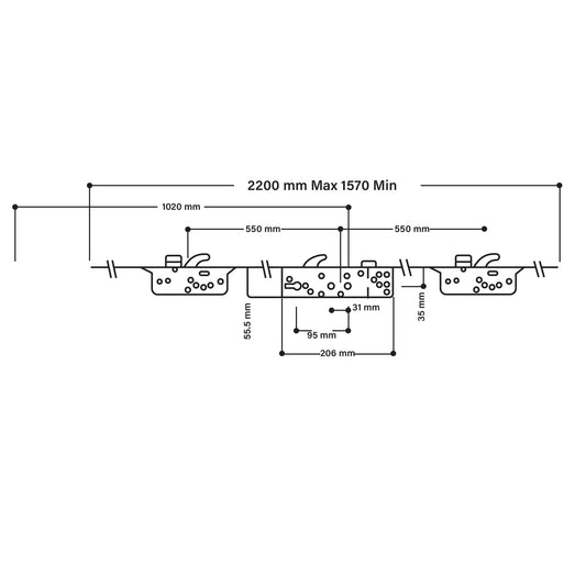 Millenco Mantis 2 – 3 Hook 2 Deadbolt